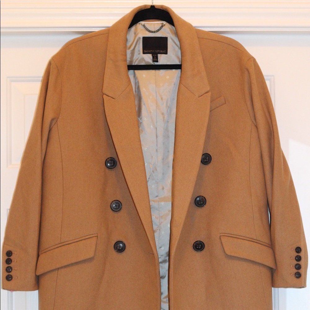 Banana Republic camel coat